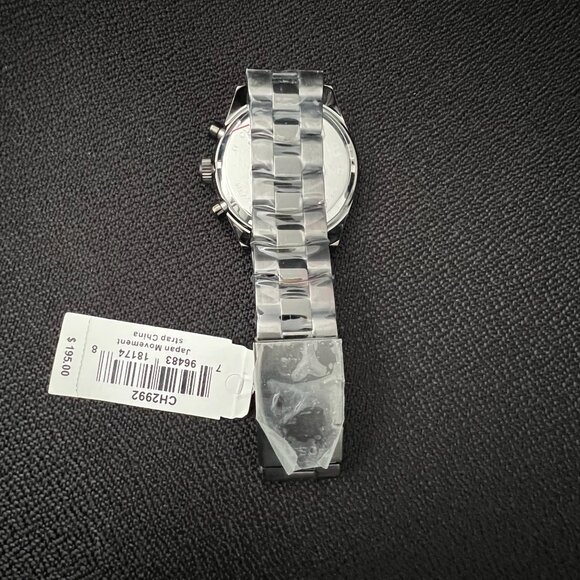 NWT - Fossil Men's Watch - Del Rey Collection - Silver and Brown - Picture 5 of 6